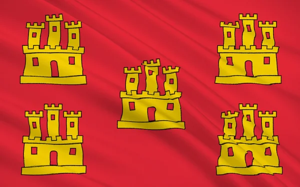 Flagge von poitou-charentes — Stockfoto