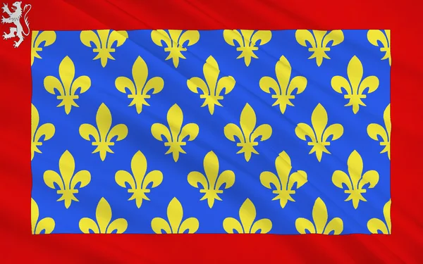 Прапор Сарта, Франція — стокове фото