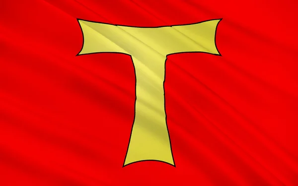 Flag of Toul, France — Stock Photo, Image