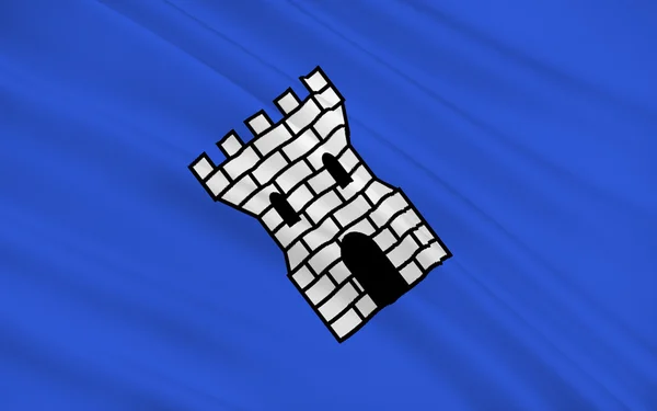 Флаг Вьерзона, Франция — стоковое фото