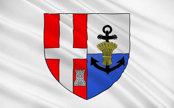 Прапор Альбервіле, Франція — стокове фото