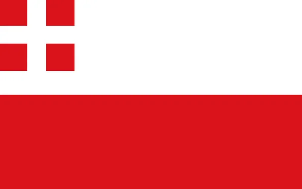 Флаг Утрехта, Нидерланды — стоковое фото