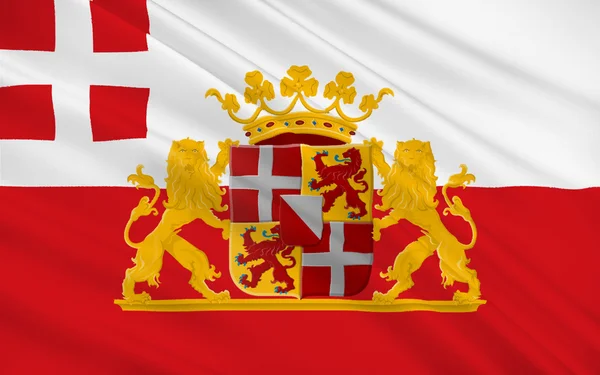 Vlajka utrecht, Nizozemsko — Stock fotografie