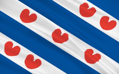 Friesland, Hollanda bayrağı