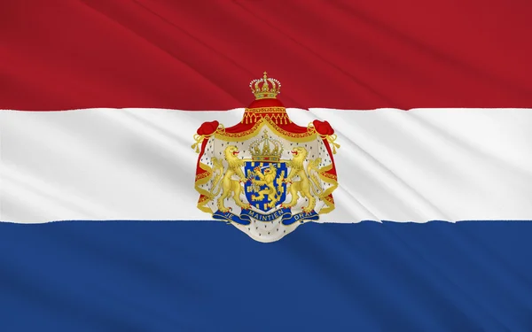 Flagge der Niederlande — Stockfoto