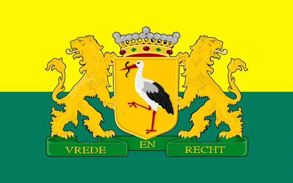 Bandera de Hague of Netherlands —  Fotos de Stock