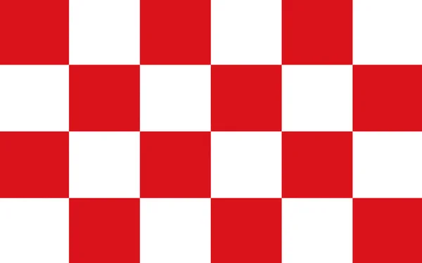 Flag of North Brabant, Netherlands — Stock Photo, Image