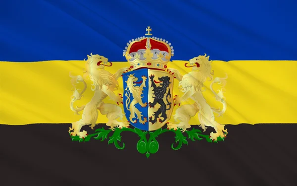 Flag of Gelderland, Netherlands — Stock Photo, Image