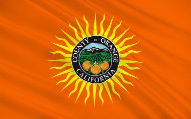 Orange County, Kaliforniya, ABD bayrağı