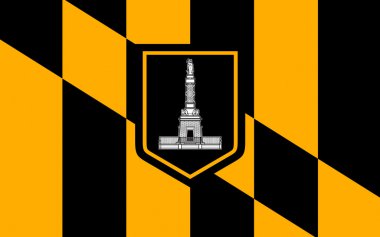 Baltimore, Maryland, ABD bayrağı