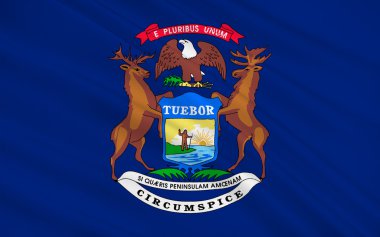 michigan, ABD bayrağı