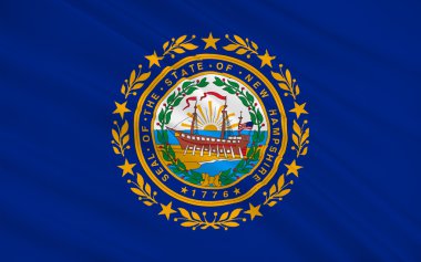 new hampshire, ABD bayrağı