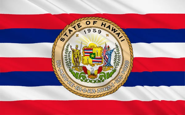 Drapeau de Hawaï, États-Unis — Photo