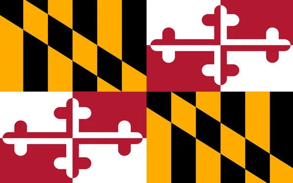 Flag of Maryland, USA — Stock Photo, Image