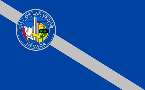 Flag of Las Vegas in Nevada, USA — Stock Photo, Image