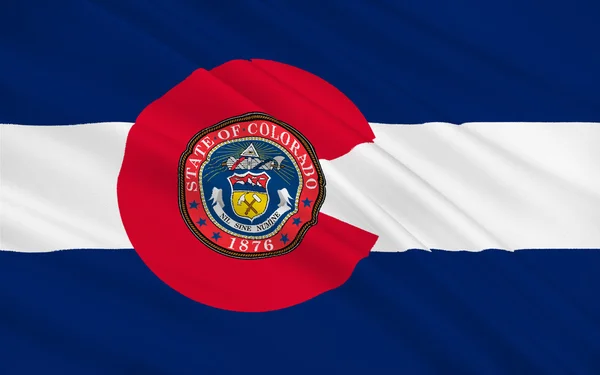 Bandera de Colorado, Estados Unidos —  Fotos de Stock