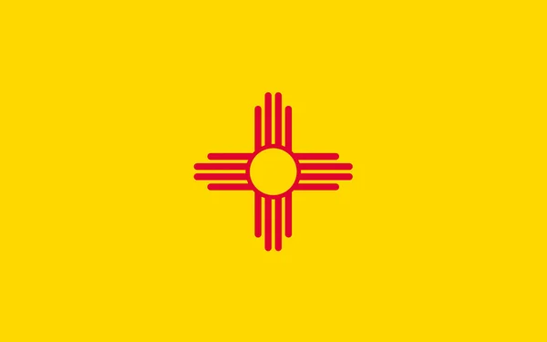 Bandera de New México, Estados Unidos — Foto de Stock