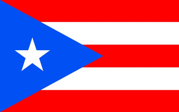 Bandera de Puerto Rico, Estados Unidos —  Fotos de Stock