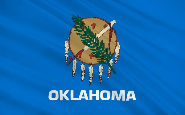 Drapeau de Oklahoma, États-Unis — Photo