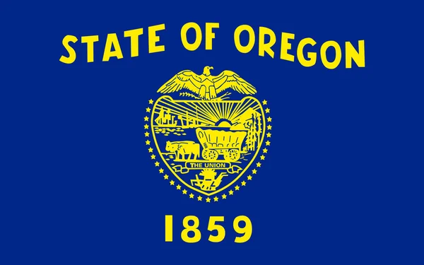 Drapeau de l'Oregon, États-Unis — Photo
