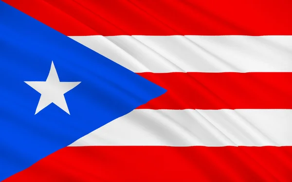 Drapeau de Porto Rico, États-Unis — Photo