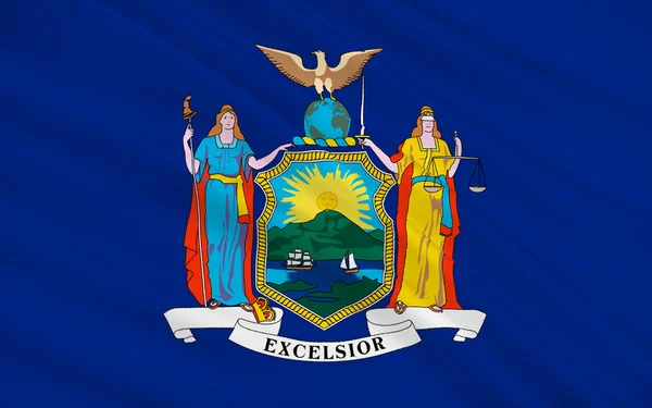 Flag of New York, USA — Stock Photo, Image