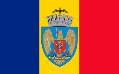 Bükreş, Romanya bayrağı