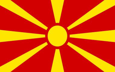 Makedonya Cumhuriyeti bayrağı