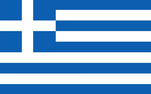 Drapeau de Grèce — Photo