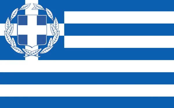 Drapeau de Grèce — Photo