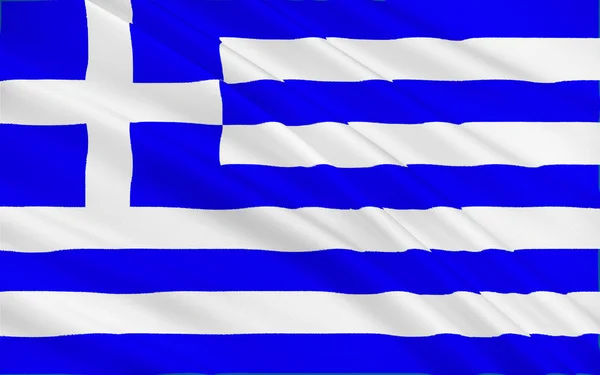 Bandera de Grecia —  Fotos de Stock