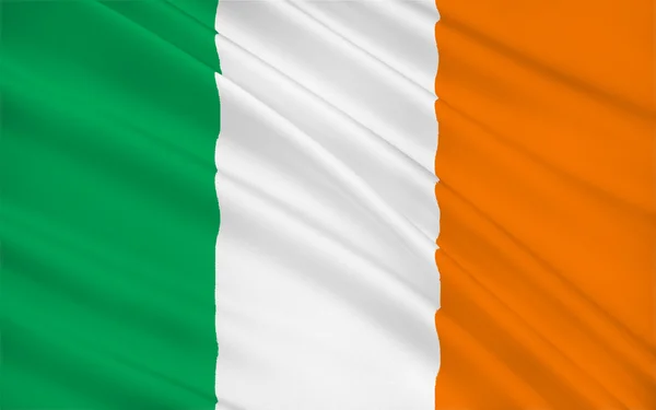 Флаг Ирландской Республики — стоковое фото