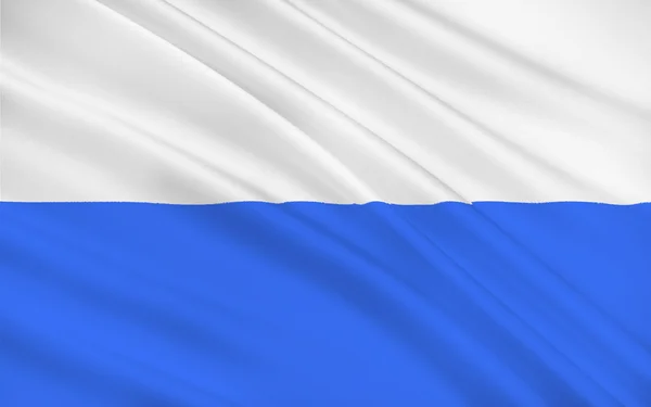 Vlajka krakow, Polsko — Stock fotografie