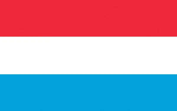 Bandeira do Luxemburgo — Fotografia de Stock