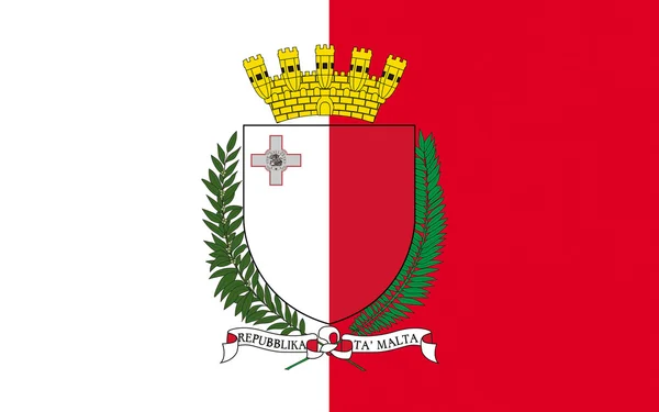 Flag of Malta — Stock Photo, Image