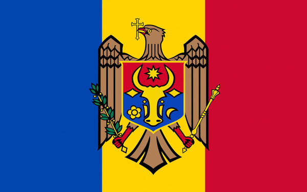 Флаг Республики Молдова
