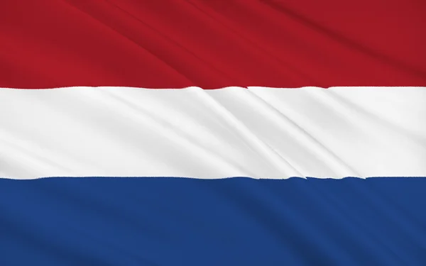 Flagge der Niederlande — Stockfoto