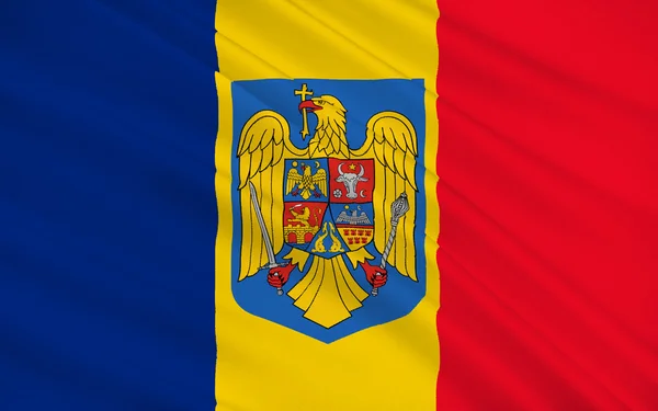 Flagga Rumänien — Stockfoto
