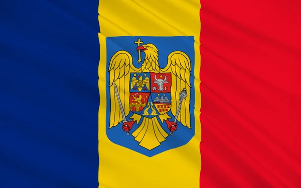 Bandera de Romania — Foto de Stock