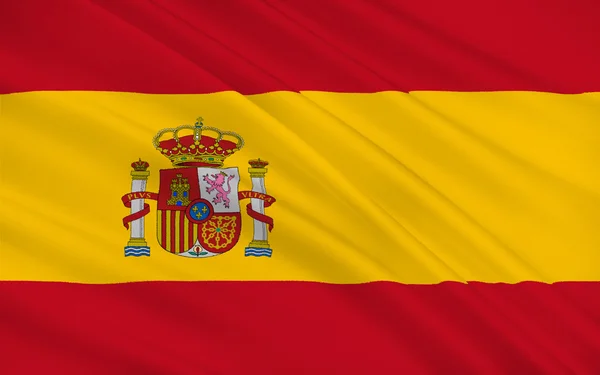 Bandeira de Espanha — Fotografia de Stock