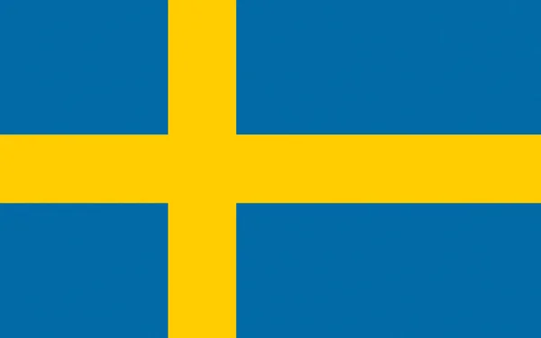 Flag of Sweden — Stock Photo, Image