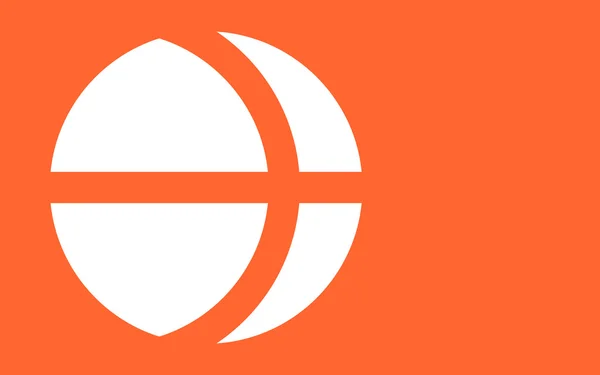 Bandeira da Prefeitura de Nagano, Japão — Fotografia de Stock