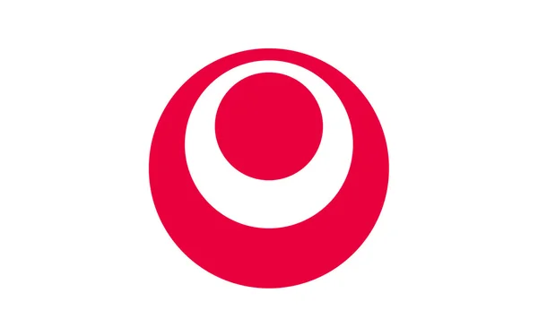 Bandeira da Prefeitura de Okinawa, Japão — Fotografia de Stock
