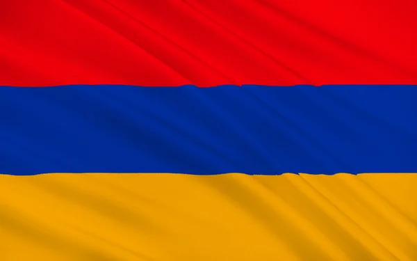 Flagga Armenien — Stockfoto