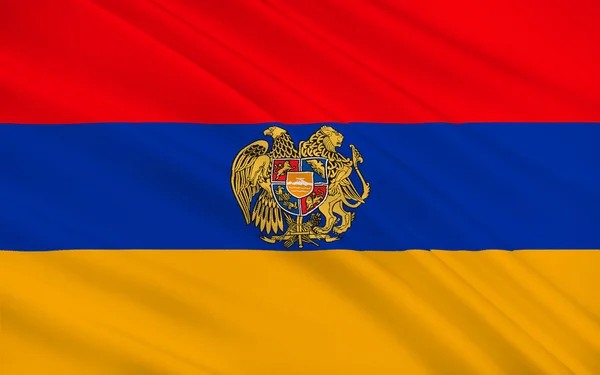 Flagga Armenien — Stockfoto