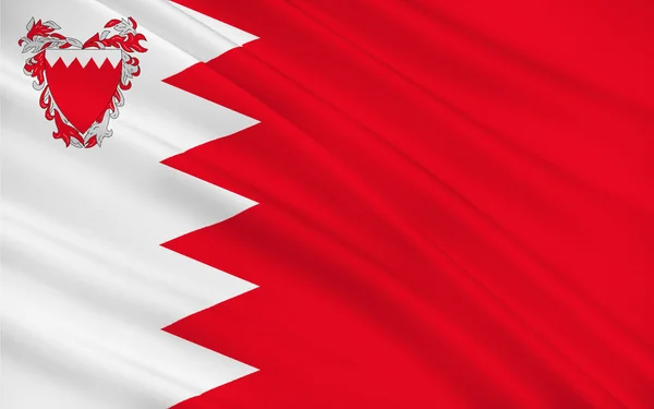 Bandera de Bahrain — Foto de Stock