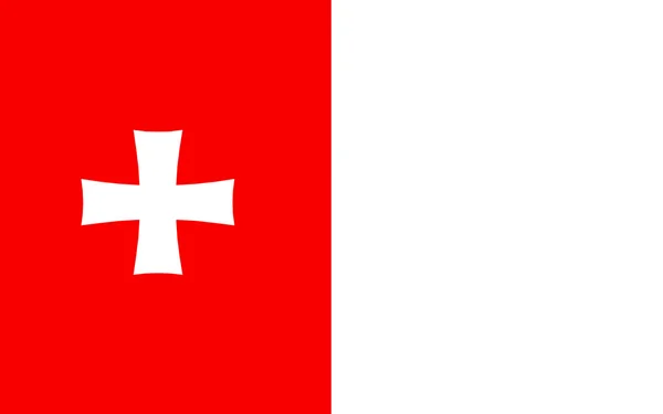 Flag of Rustavi, Georgia — Stock Photo, Image