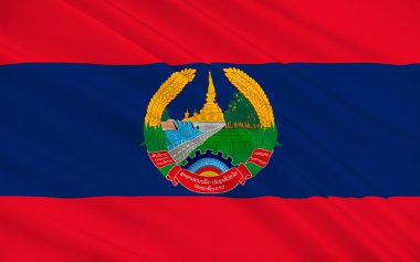 laos bayrağı