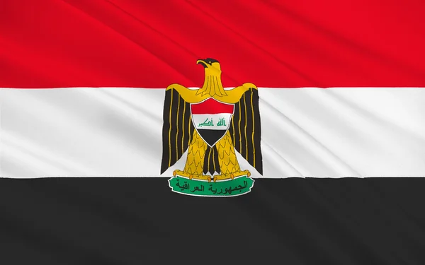 Flagge des Irak — Stockfoto