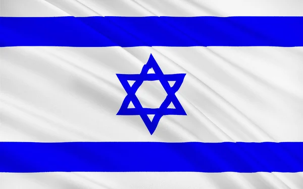 Bandeira de Israel — Fotografia de Stock